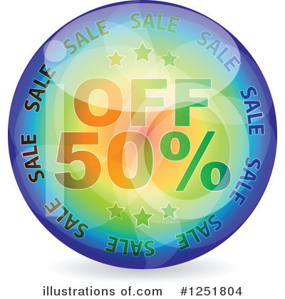 Royalty-Free (RF) Discount Clipart Illustration by Andrei Marincas - Stock Sample #1251804