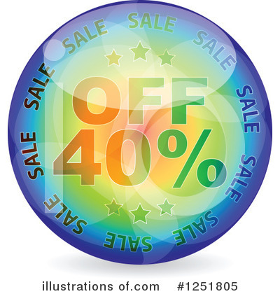 Royalty-Free (RF) Discount Clipart Illustration by Andrei Marincas - Stock Sample #1251805