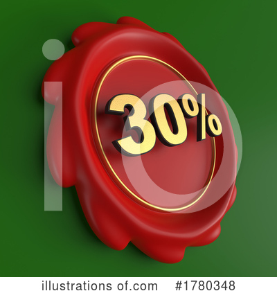 Royalty-Free (RF) Discount Clipart Illustration by KJ Pargeter - Stock Sample #1780348