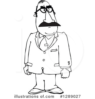 Royalty-Free (RF) Disguise Clipart Illustration by djart - Stock Sample #1289027