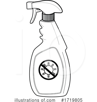 Royalty-Free (RF) Disinfectant Clipart Illustration by patrimonio - Stock Sample #1719805