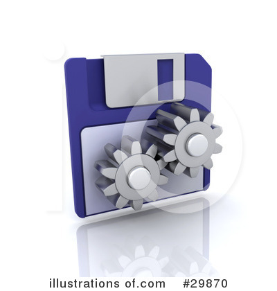 Floppy Discs Clipart #29870 by KJ Pargeter