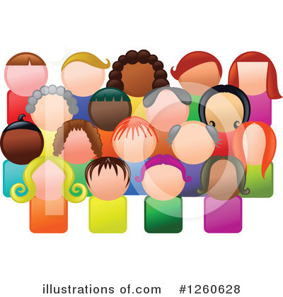 Royalty-Free (RF) Diversity Clipart Illustration by Prawny - Stock Sample #1260628