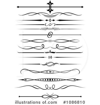 Royalty-Free (RF) Dividers Clipart Illustration by Vector Tradition SM - Stock Sample #1086810