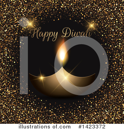 Royalty-Free (RF) Diwali Clipart Illustration by KJ Pargeter - Stock Sample #1423372
