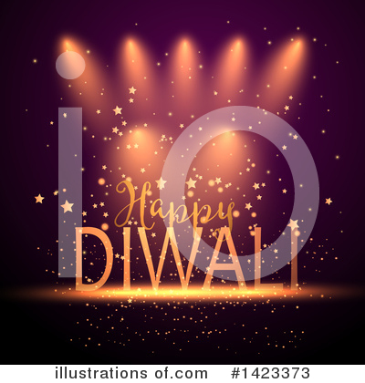 Royalty-Free (RF) Diwali Clipart Illustration by KJ Pargeter - Stock Sample #1423373