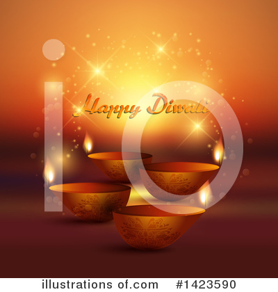 Diwali Clipart #1423590 by KJ Pargeter