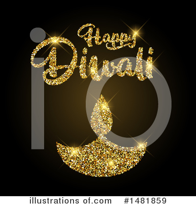 Royalty-Free (RF) Diwali Clipart Illustration by KJ Pargeter - Stock Sample #1481859