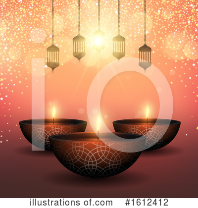 Royalty-Free (RF) Diwali Clipart Illustration by KJ Pargeter - Stock Sample #1612412