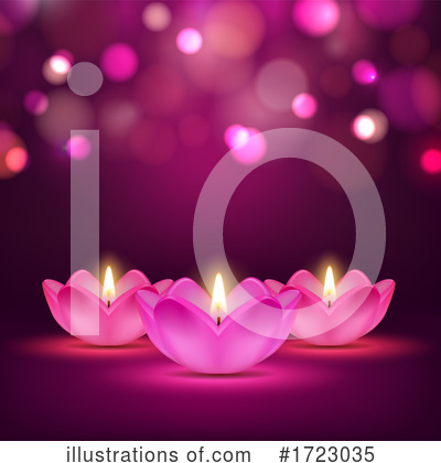 Candle Clipart #1723035 by Vector Tradition SM