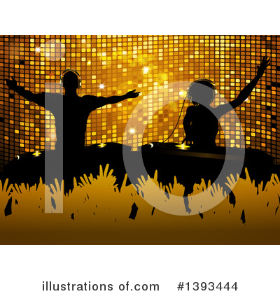 Royalty-Free (RF) Dj Clipart Illustration by elaineitalia - Stock Sample #1393444