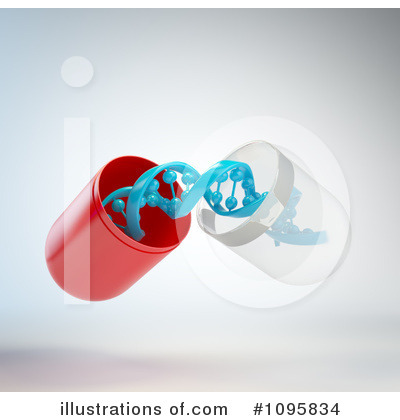Royalty-Free (RF) Dna Clipart Illustration by Mopic - Stock Sample #1095834