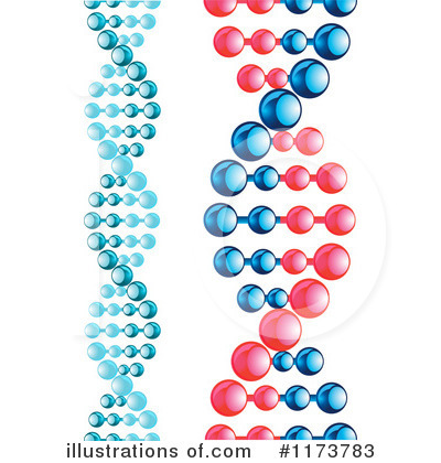 Royalty-Free (RF) Dna Clipart Illustration by Vector Tradition SM - Stock Sample #1173783