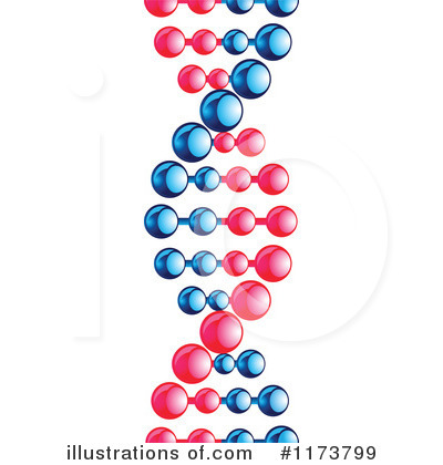 Royalty-Free (RF) Dna Clipart Illustration by Vector Tradition SM - Stock Sample #1173799