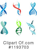 Dna Clipart #1193703 by Vector Tradition SM