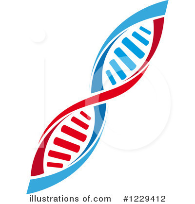Royalty-Free (RF) Dna Clipart Illustration by Vector Tradition SM - Stock Sample #1229412