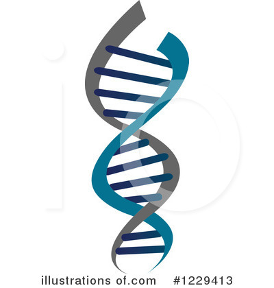 Royalty-Free (RF) Dna Clipart Illustration by Vector Tradition SM - Stock Sample #1229413