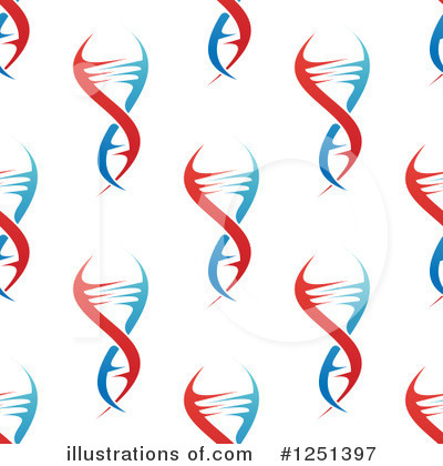 Royalty-Free (RF) Dna Clipart Illustration by Vector Tradition SM - Stock Sample #1251397