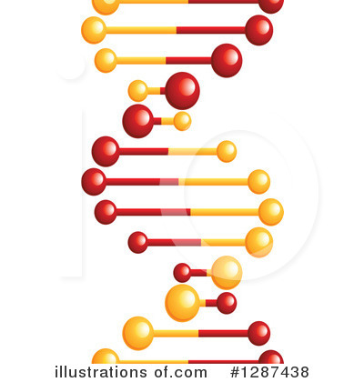 Royalty-Free (RF) Dna Clipart Illustration by Vector Tradition SM - Stock Sample #1287438