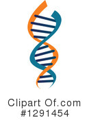 Dna Clipart #1291454 by Vector Tradition SM