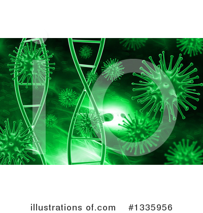 Royalty-Free (RF) Dna Clipart Illustration by KJ Pargeter - Stock Sample #1335956