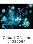 Dna Clipart #1386084 by KJ Pargeter