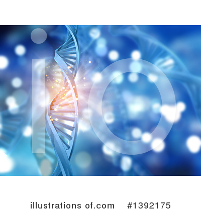 Royalty-Free (RF) Dna Clipart Illustration by KJ Pargeter - Stock Sample #1392175