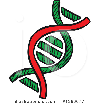 Royalty-Free (RF) Dna Clipart Illustration by Vector Tradition SM - Stock Sample #1396077