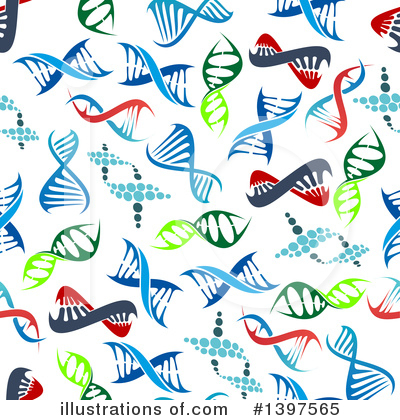 Royalty-Free (RF) Dna Clipart Illustration by Vector Tradition SM - Stock Sample #1397565