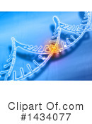 Dna Clipart #1434077 by KJ Pargeter