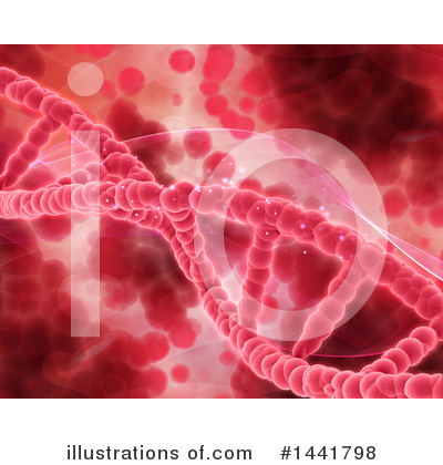 Royalty-Free (RF) Dna Clipart Illustration by KJ Pargeter - Stock Sample #1441798