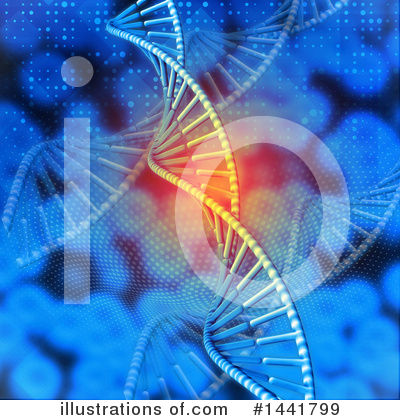 Royalty-Free (RF) Dna Clipart Illustration by KJ Pargeter - Stock Sample #1441799