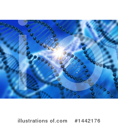 Royalty-Free (RF) Dna Clipart Illustration by KJ Pargeter - Stock Sample #1442176