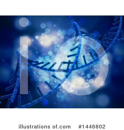 Royalty-Free (RF) Dna Clipart Illustration by KJ Pargeter - Stock Sample #1446802