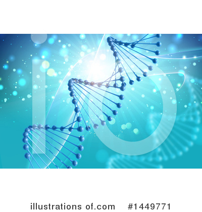 Royalty-Free (RF) Dna Clipart Illustration by KJ Pargeter - Stock Sample #1449771