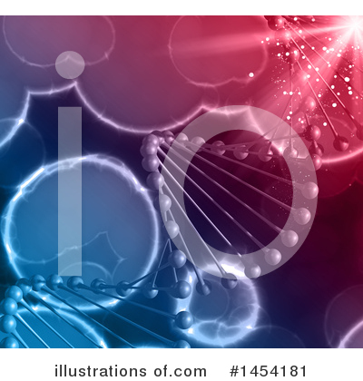 Royalty-Free (RF) Dna Clipart Illustration by KJ Pargeter - Stock Sample #1454181