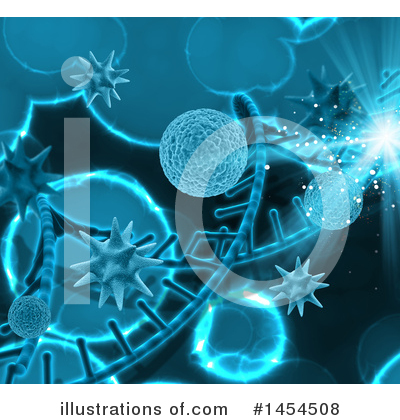 Royalty-Free (RF) Dna Clipart Illustration by KJ Pargeter - Stock Sample #1454508