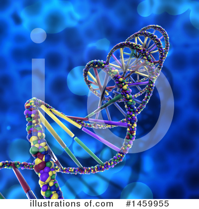 Royalty-Free (RF) Dna Clipart Illustration by KJ Pargeter - Stock Sample #1459955
