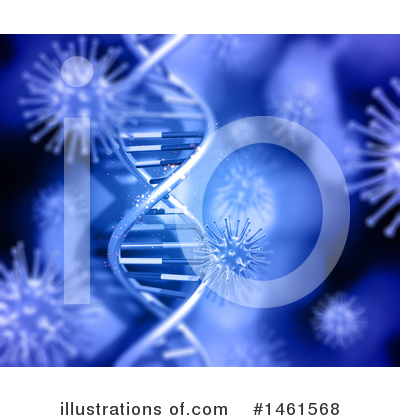 Royalty-Free (RF) Dna Clipart Illustration by KJ Pargeter - Stock Sample #1461568