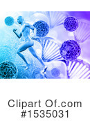 Dna Clipart #1535031 by KJ Pargeter