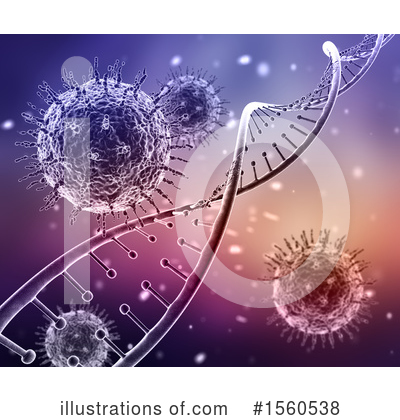 Royalty-Free (RF) Dna Clipart Illustration by KJ Pargeter - Stock Sample #1560538