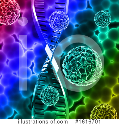 Royalty-Free (RF) Dna Clipart Illustration by KJ Pargeter - Stock Sample #1616701