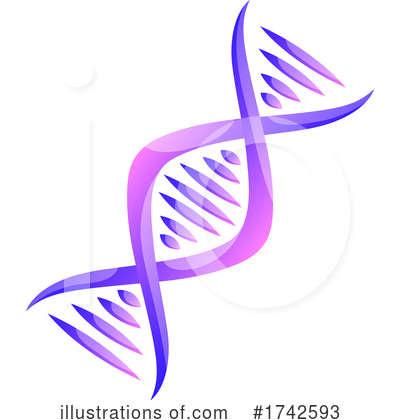 Royalty-Free (RF) Dna Clipart Illustration by Vector Tradition SM - Stock Sample #1742593
