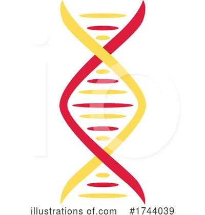 Dna Clipart #1744039 by Vector Tradition SM
