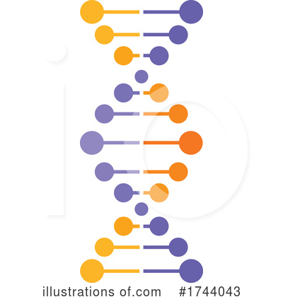 Dna Clipart #1744043 by Vector Tradition SM
