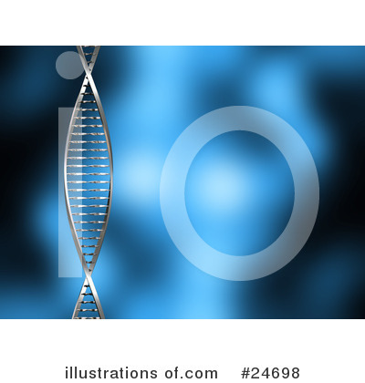 Royalty-Free (RF) Dna Clipart Illustration by KJ Pargeter - Stock Sample #24698