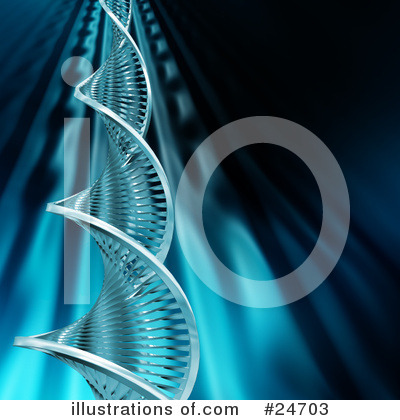 Royalty-Free (RF) Dna Clipart Illustration by KJ Pargeter - Stock Sample #24703