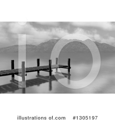 Jetty Clipart #1305197 by KJ Pargeter