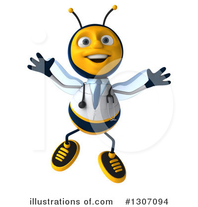 Doctor Bee Clipart #1307094 by Julos