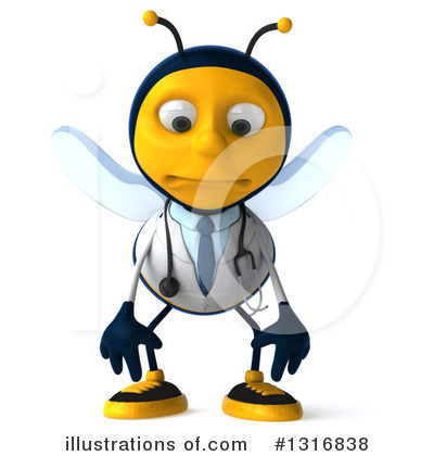 Doctor Bee Clipart #1316838 by Julos